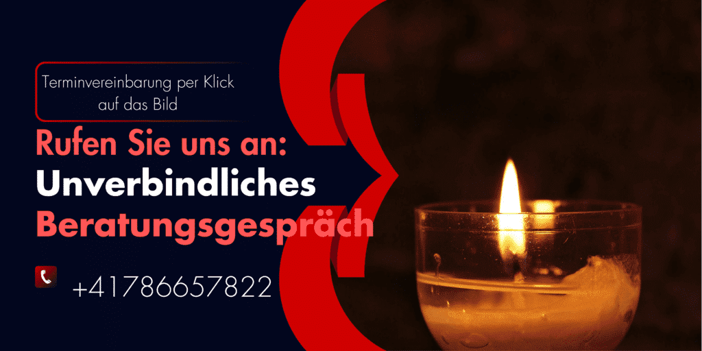 Termin Trauerredner und Kontakt