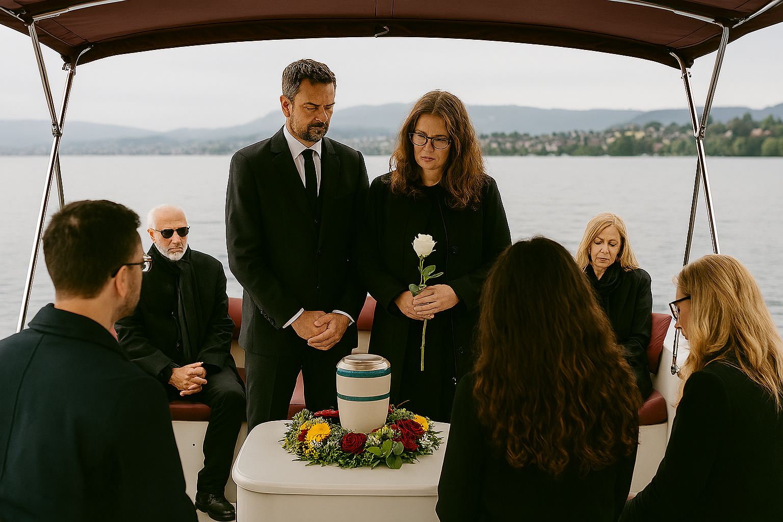 Würdevolle Grabrede und Begleitung durch den Trauerredner in Schwyz - Jan Euskirchen.